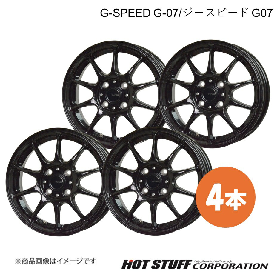 G-SPEED G-07 タント L370系 ホイール 4本【14×4.5J 4-100