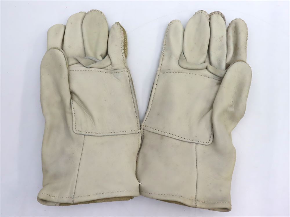 未使用】米軍 ラペリンググローブ U.S. Gloves Heavy Duty Cattlehide SIZE4 A4137