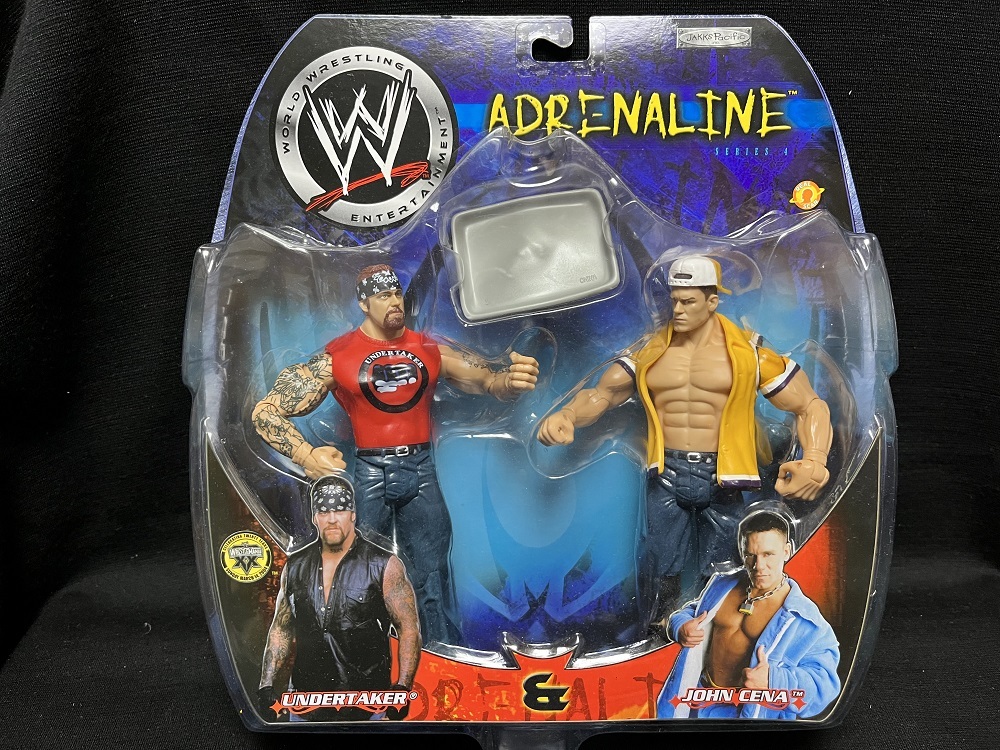 JAKKS：WWE ADRENALINE SERIES 4 アンダーテイカー＆ジョン シナ 未開封品 売買されたオークション情報 落札价格 【au  payマーケット】の商品情報をアーカイブ公開