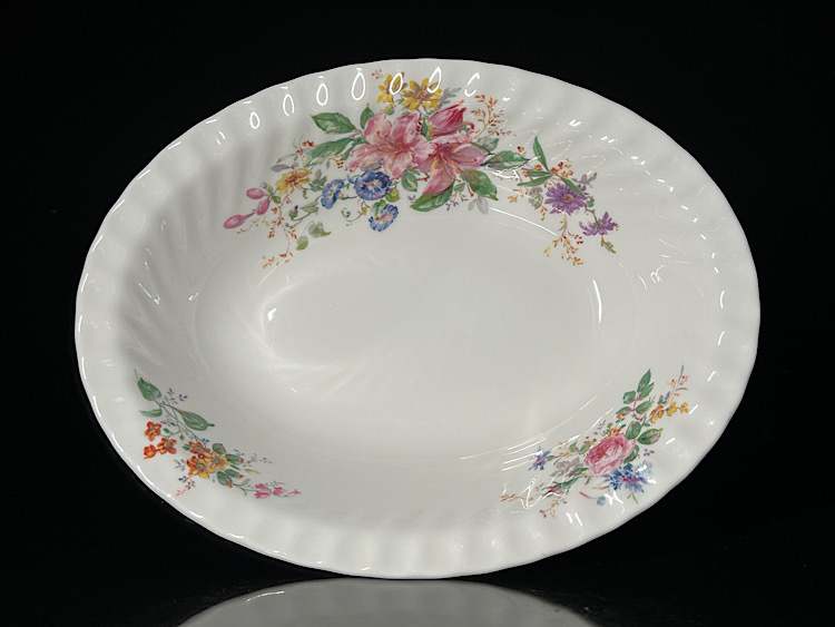 ◇◇ROYAL DOULTON ロイヤル・ドルトン サービングボウル サラダボウル 骨董 英国 イギリス 径26cm 希少 陶器 食器 入手困難◇◇