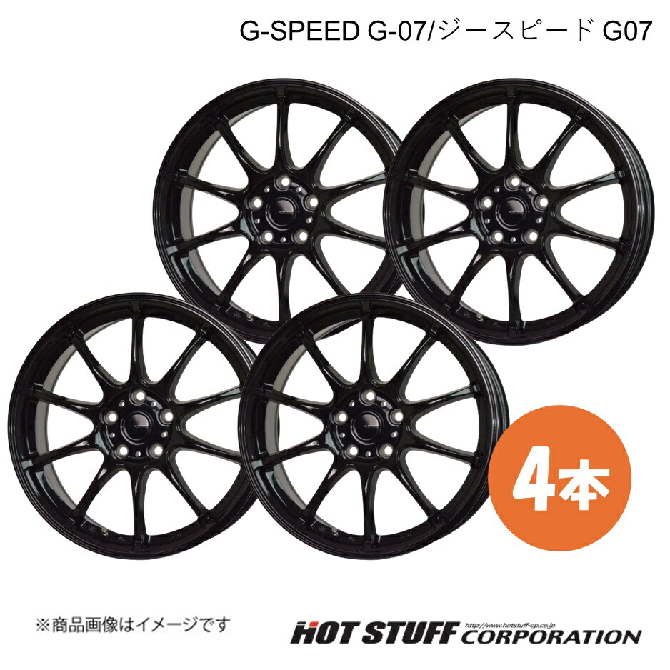 G-SPEED G-07 アルファード 10系 FF ホイール 4本【17×7.0J 5-