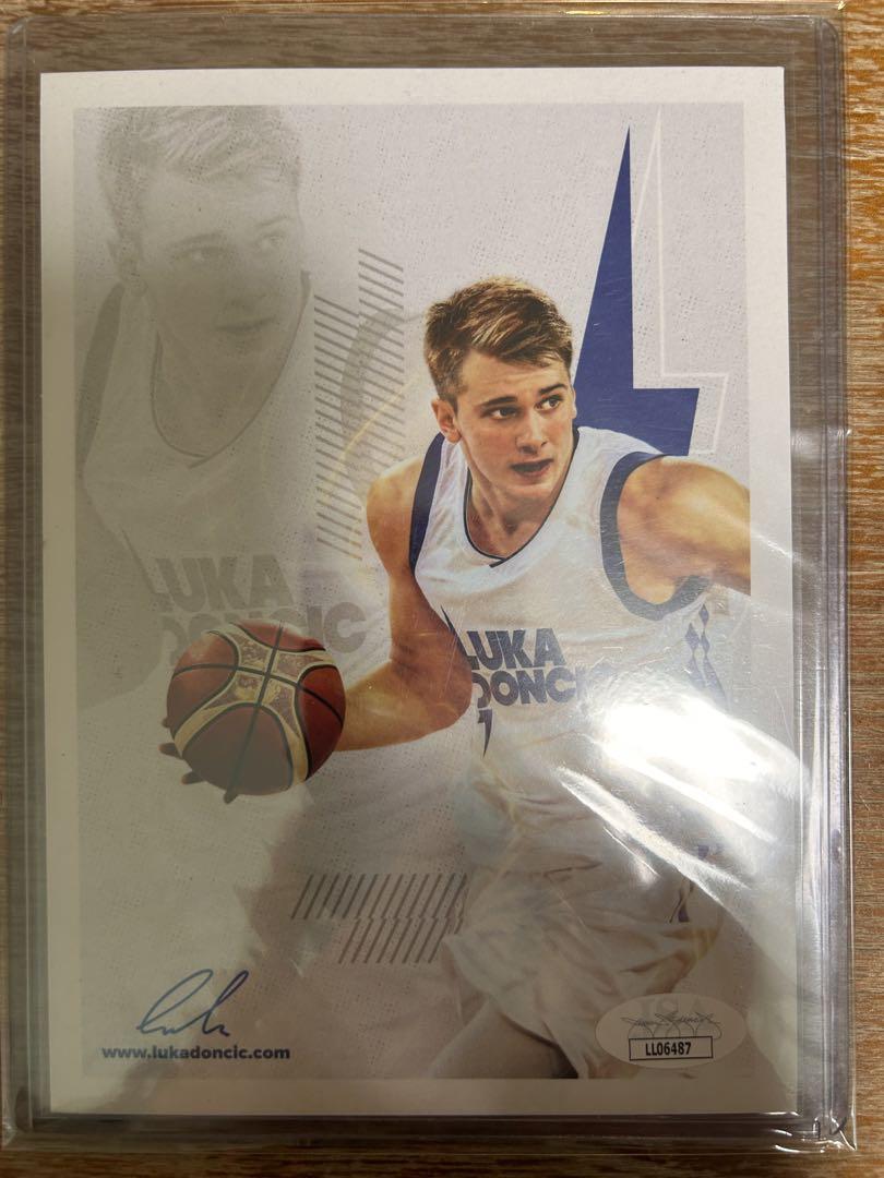 Luka Doncic Autoフォト 5x7インチ NBA