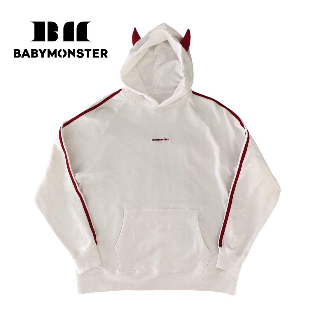 BABYMONSTER ベビモン☆ ジップフーディー L パーカー 即日発送可能
