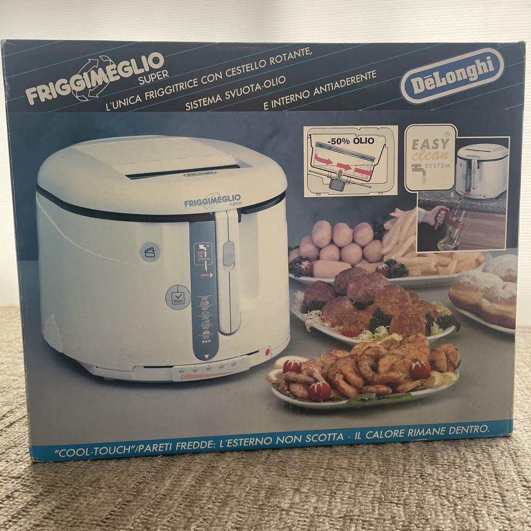 デロンギ 回転式電気フライヤー【新品 未使用】DeLonghi 力強い FP103A