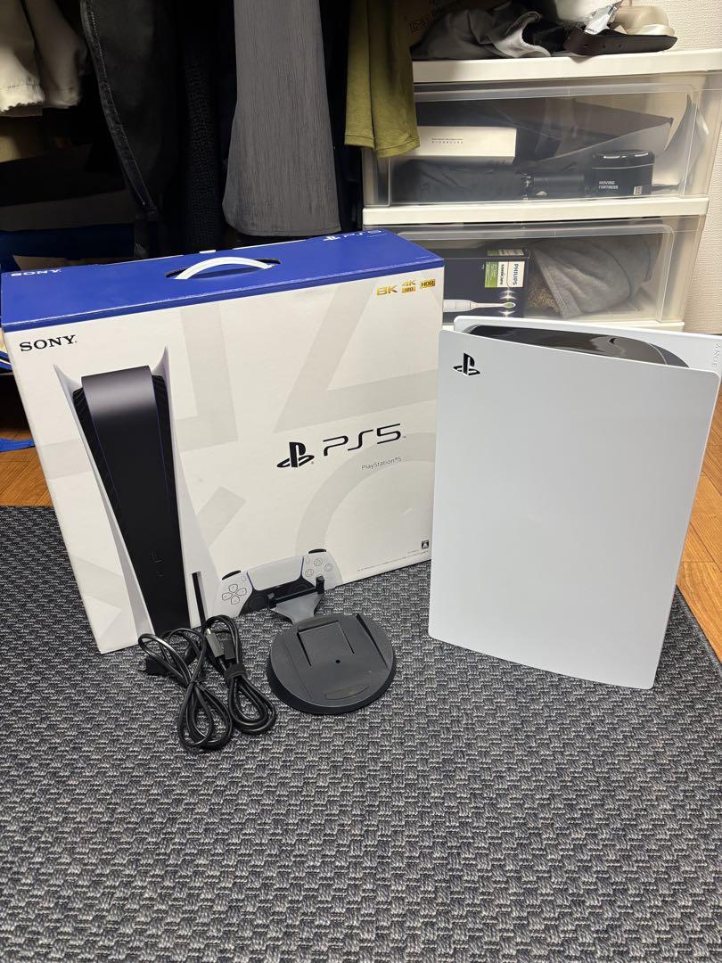 2台 SONY PlayStation5 CFI-1000A01 カートン箱発送 2台 SONY PlayStation5 CFI-1000A01 カートン箱発送