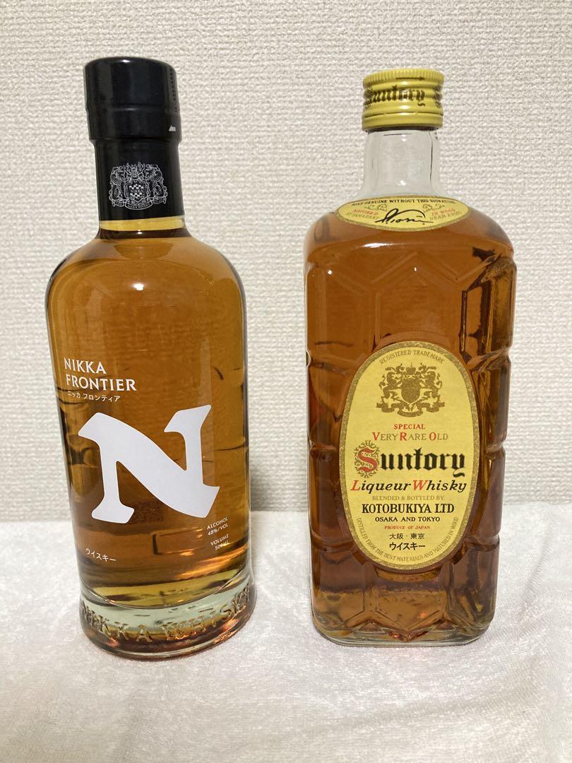 NIKKA 小さから フロンティア & サントリー 角瓶復刻版セット