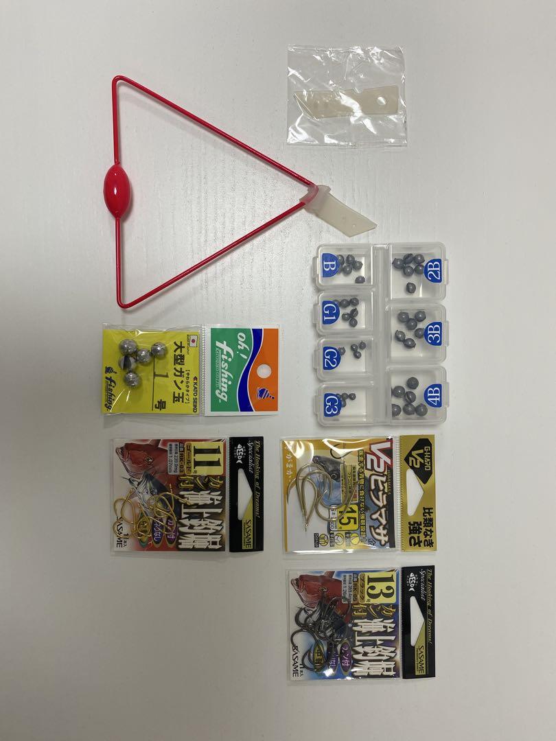 木製釣り具収納ボックスとパーツセット 木製釣り具収納ボックスとパーツセット