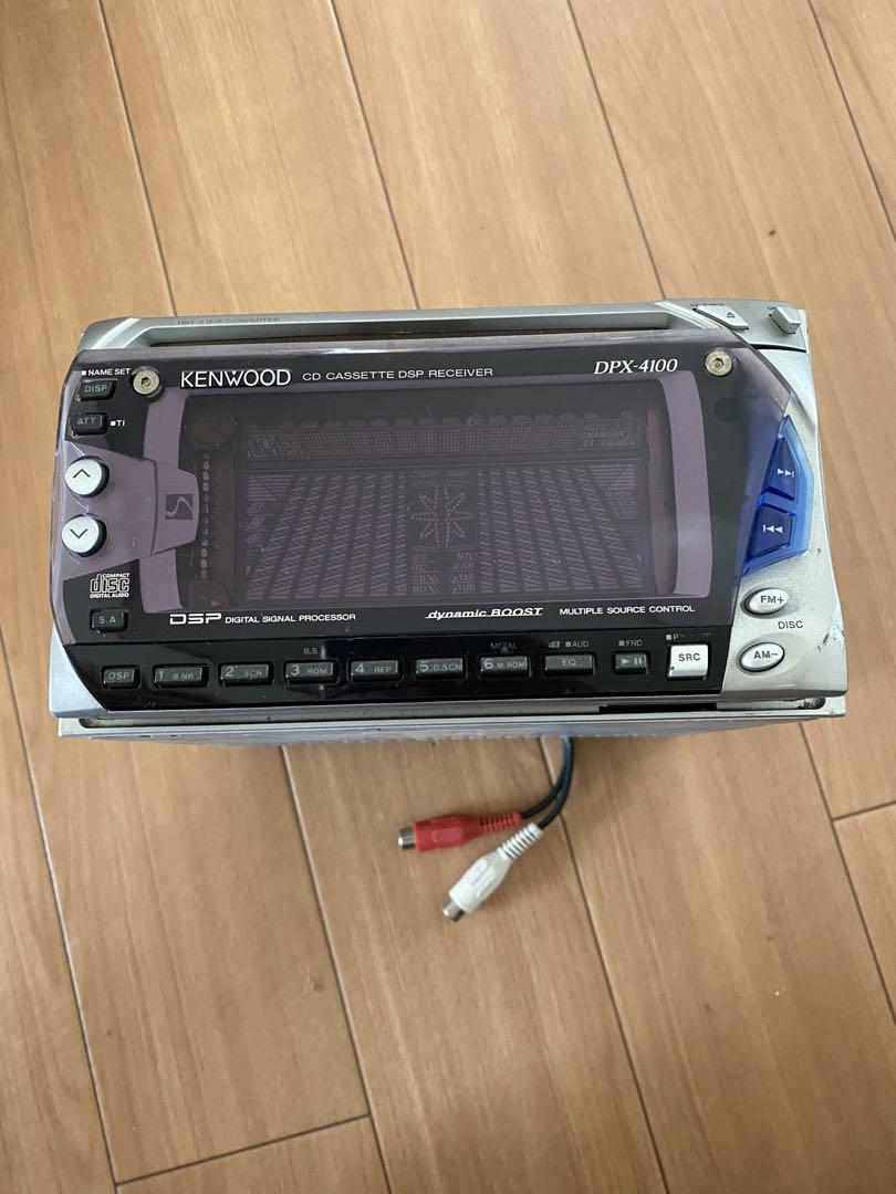 KENWOOD KDC-X727 カセットレシーバー CDプレーヤー ジャンク品