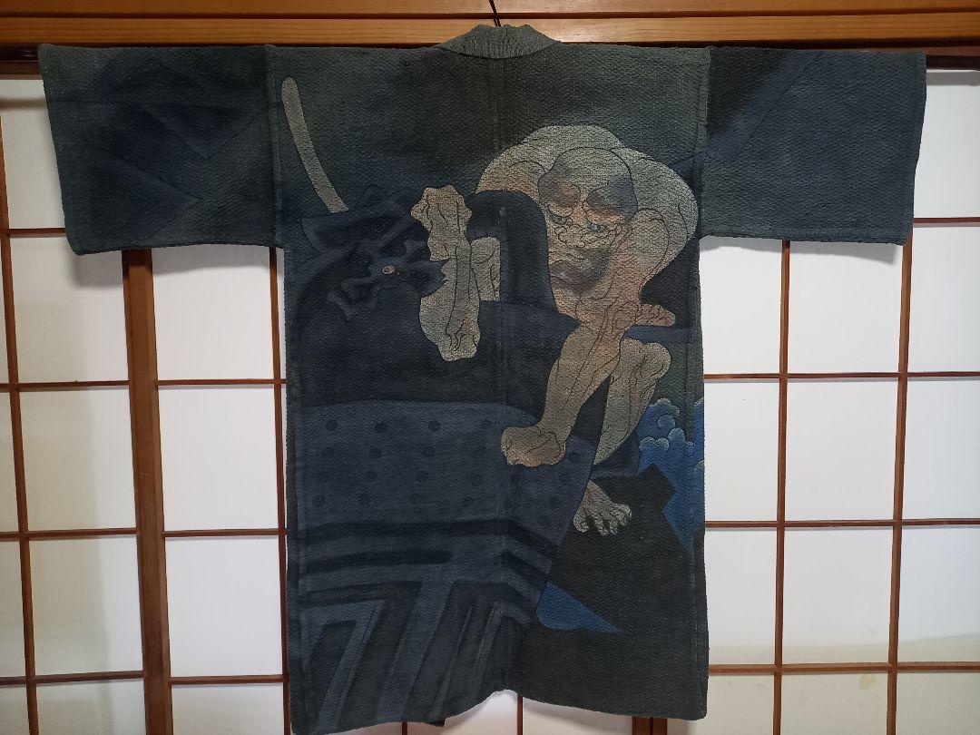刺し子 半纏 火消し 相撲 づらかっ