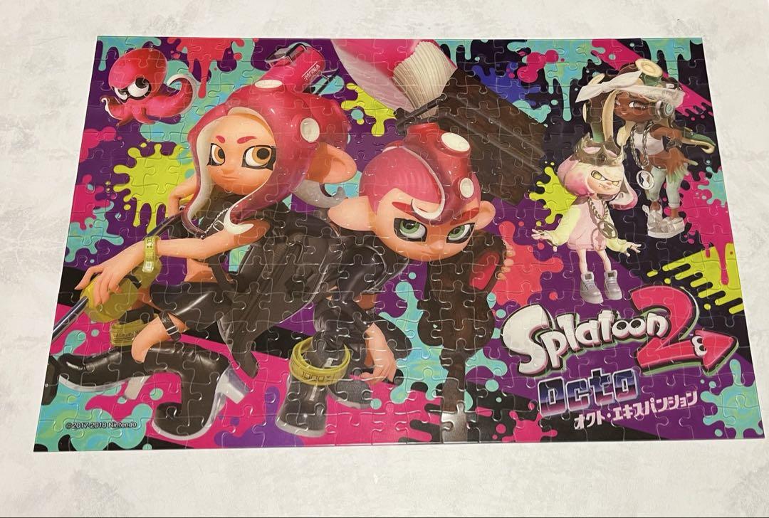 スプラ2 パズル 完成品 額付き スプラトゥーン - メルカリ