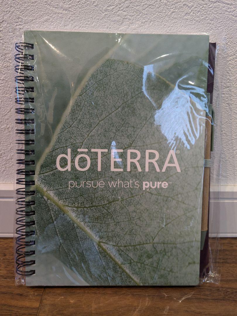 新品未使用】doTERRA ドテラ 等しい ロゴ入りノート＆ロゴ入りペンセット