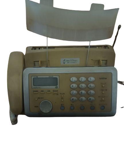 ジャンク品】brother 電話機ファックス 軽けれ FAX-KJ7CL