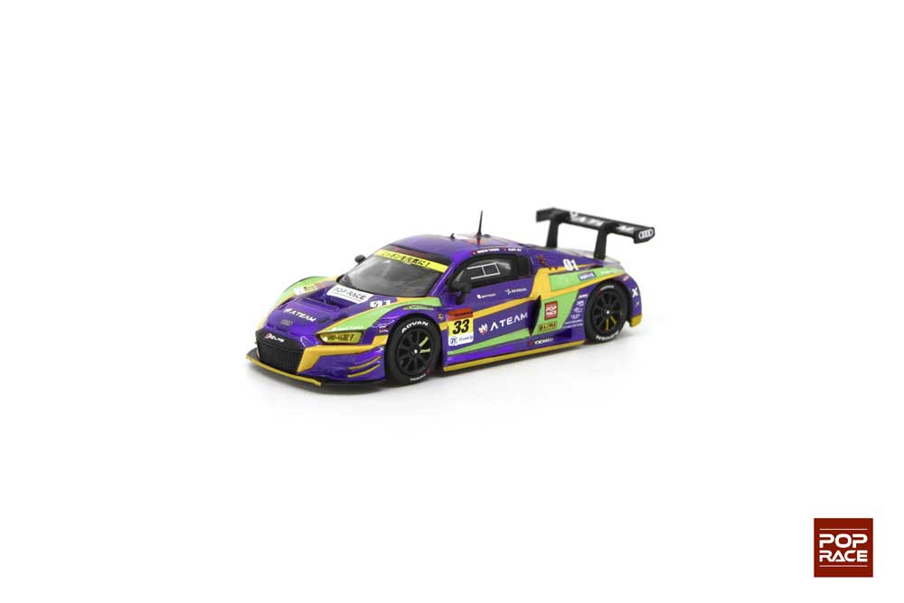 POP RACE 1/64 Super GT 2020 はやかっ #33 エヴァ RT 初号機 X