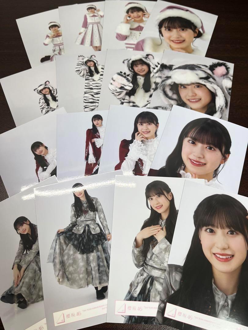 村井優 サンタ オープニング アニラ どうぶつ着ぐるみ 生写真 16種コンプ 櫻坂46 生写真 コンプ サンタ ライブ 着ぐるみ オープニング衣装