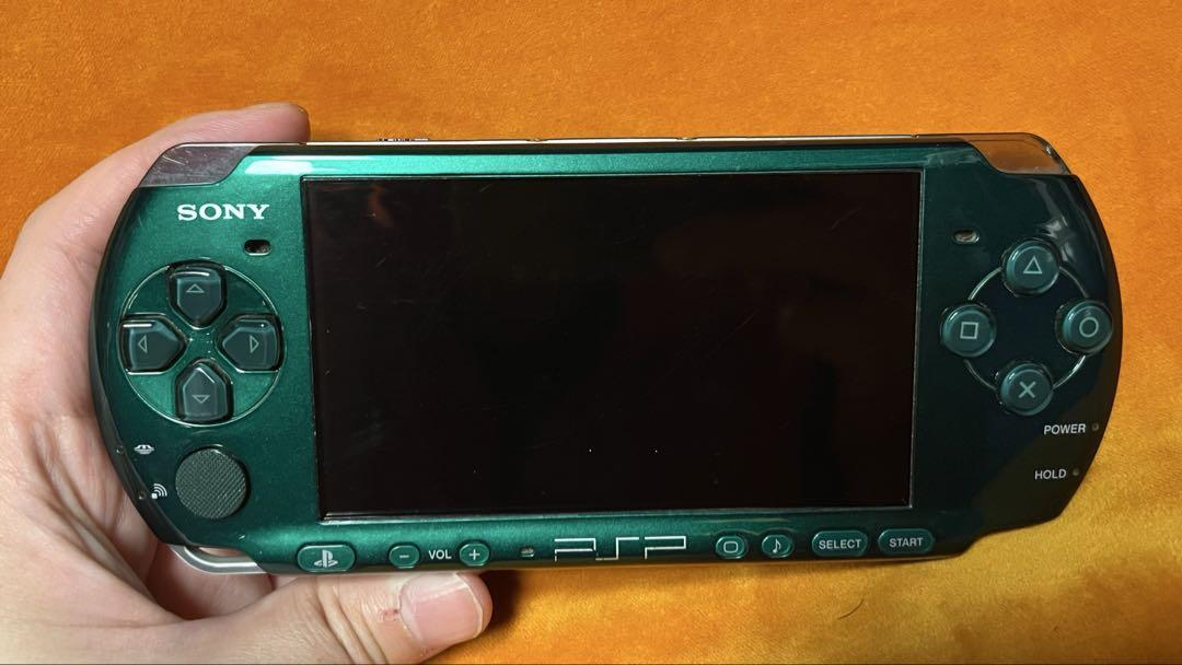 SONY - 【美品】 psp3000 本体 + 充電器 + メモリースティック PSP 3000 後期型 本体 メモリースティック 純正充電器