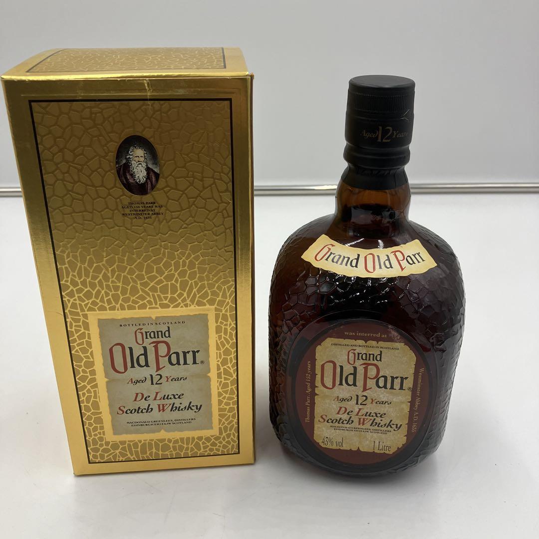 グランドオールドパー Grand 親しい Old Parr 12年 未開栓 750㎖