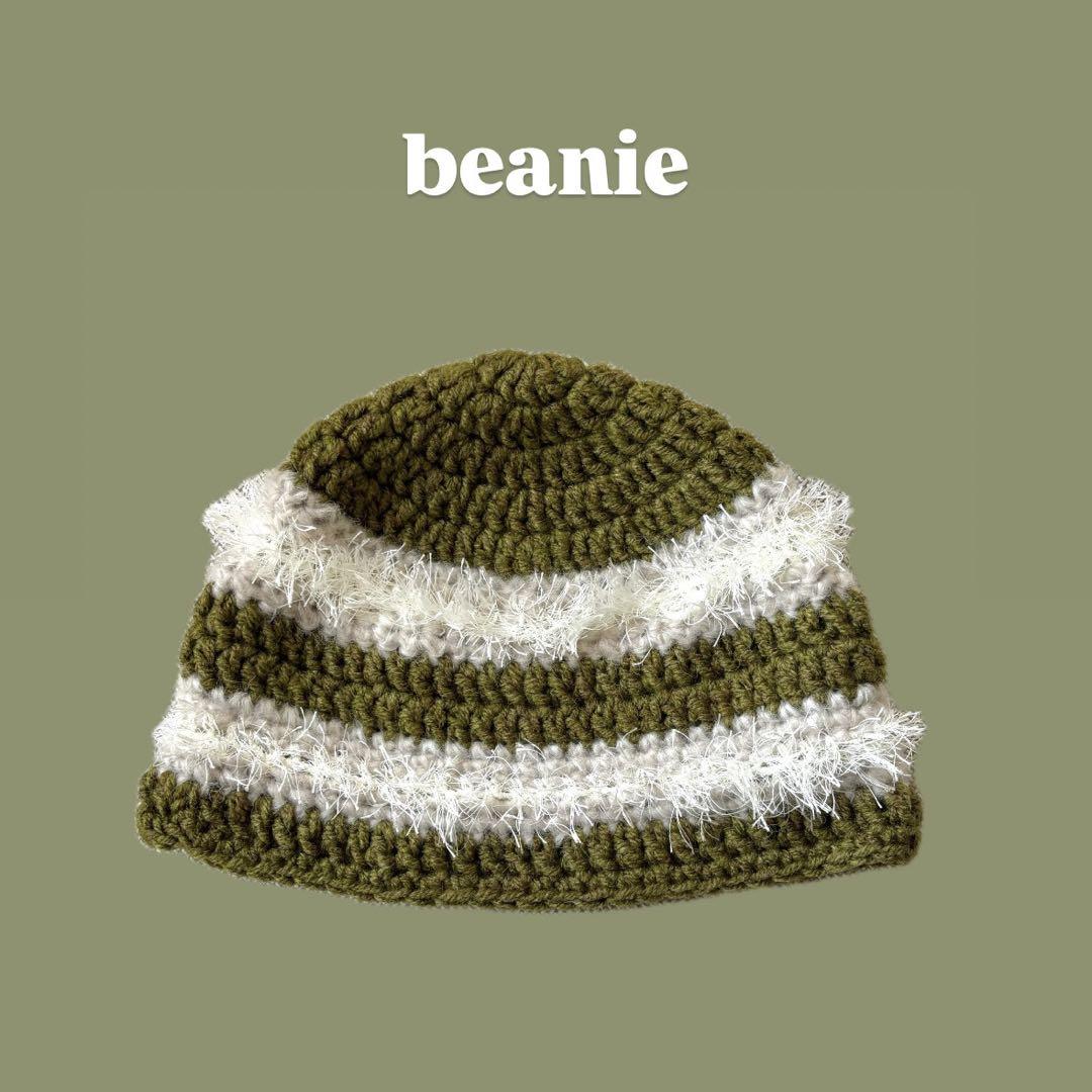 MoMA BEANIE ネオンオレンジ(ネオンオレンジ)：ファッション