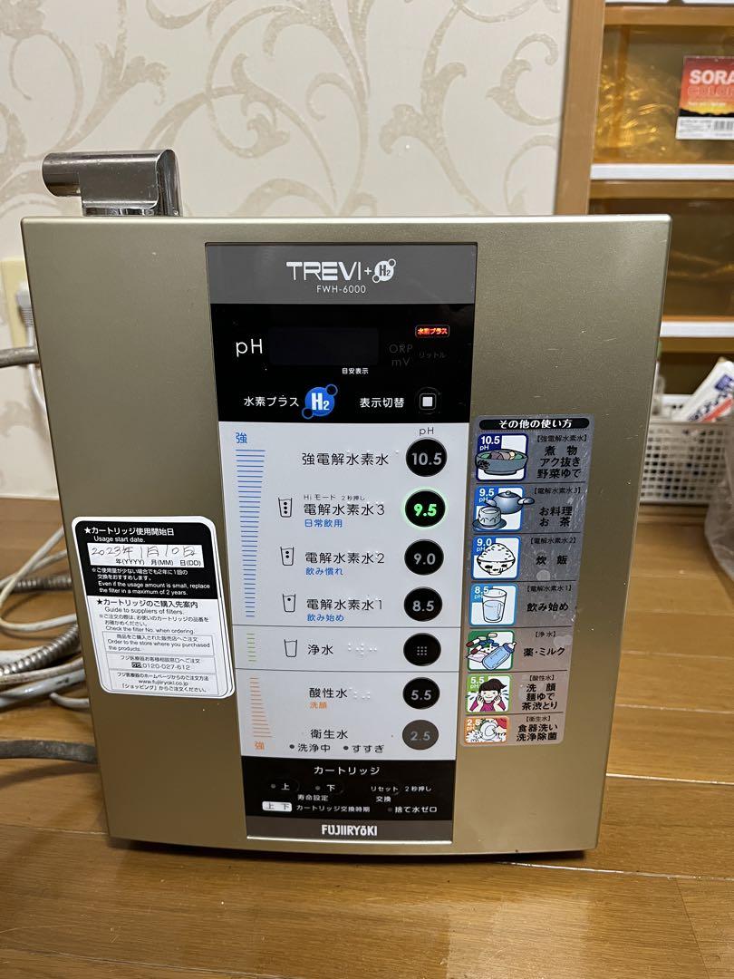 動作確認済み]TREVI FWH-6000 色っぽく アルカリイオン整水器