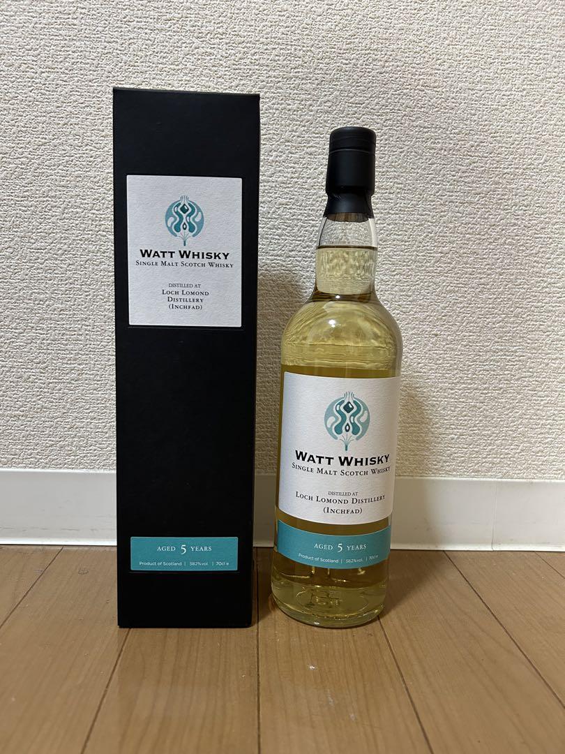 【箱入り】WATT WHISKY ワットウイスキー ロッホローモンド5年 未開封 箱入り WATT WHISKY ワットウイスキー ロッホローモンド5年 未