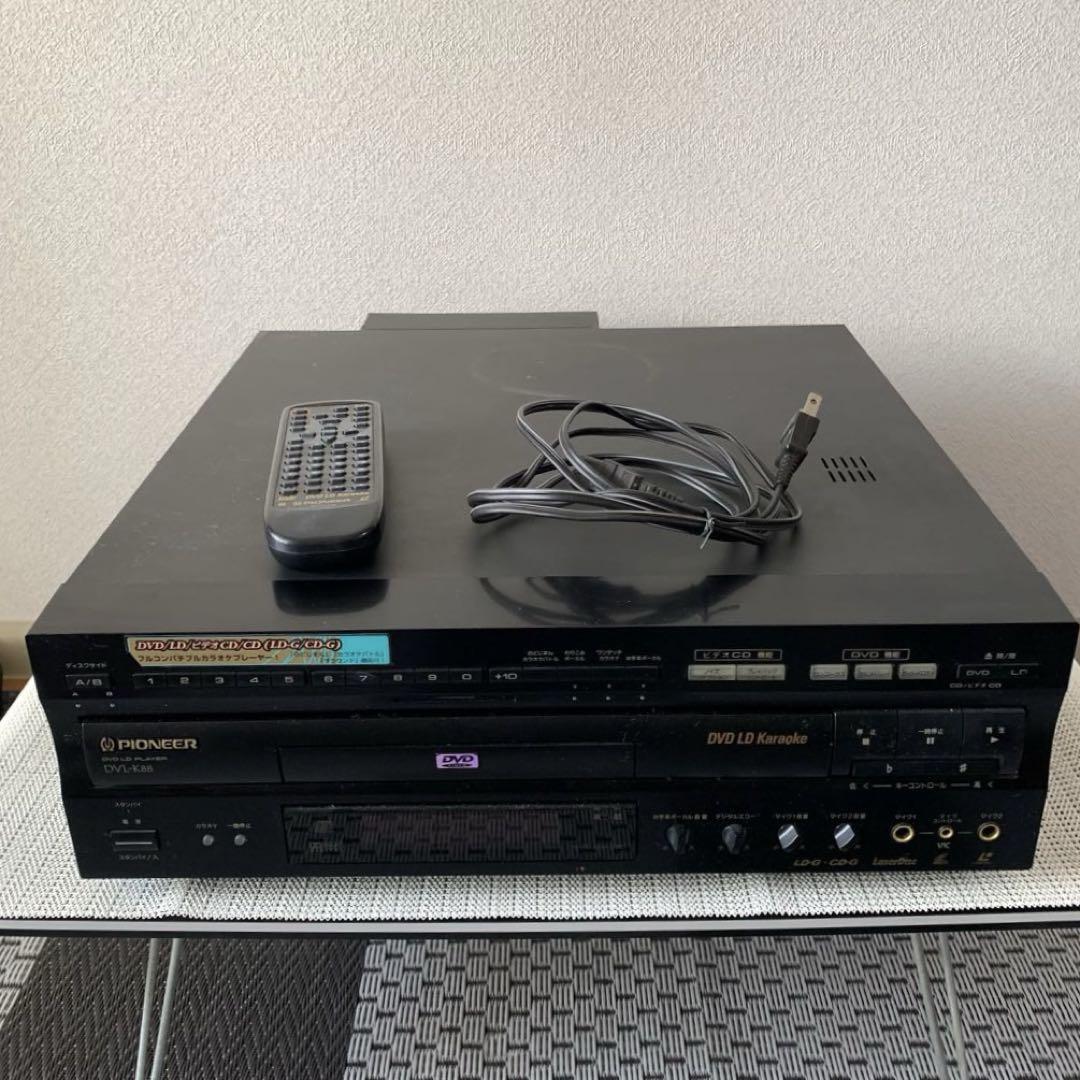 Pioneer パイオニア DVL-K88 カラオケ DVD LDプレーヤー