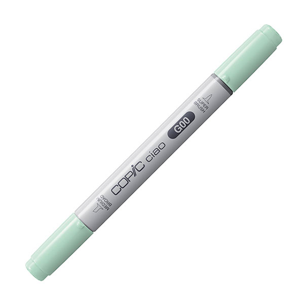 コピックチャオ G00 1本 かん高く 単品 ジェイド・グリーン Jade Green COPIC ciao マーカー コミック