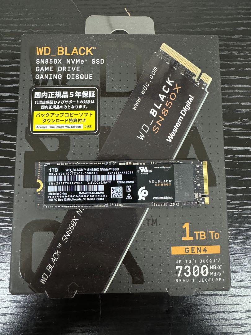 WD Black SN850X 1TB ジャンク 売買されたオークション情報 落札