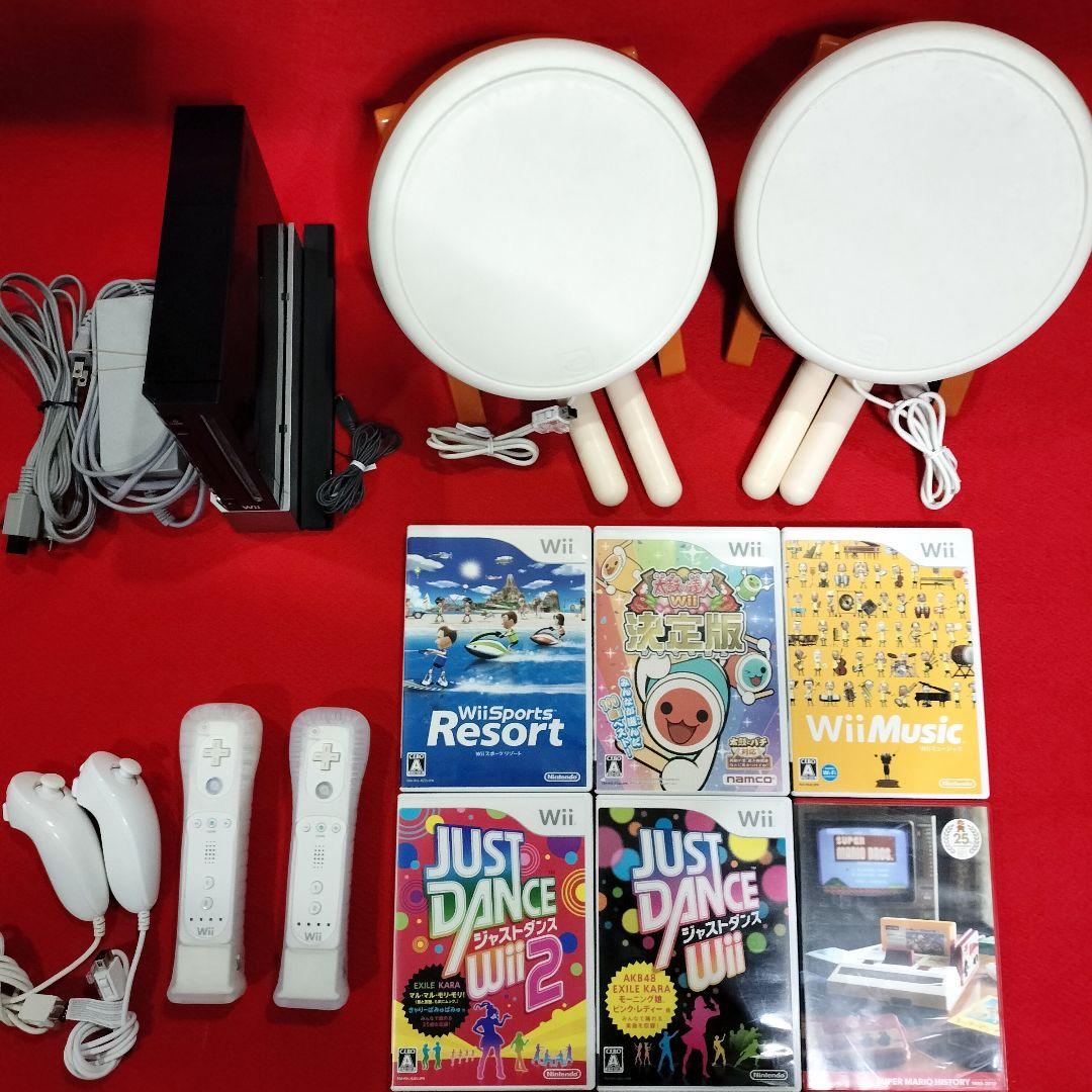 Wii - Wii本体 太鼓の達人 Wiiリモコンプラス マリオパーティ8 大乱闘 スマブラ 任天堂✨Wiiモーションプラス✨マリオカート マリオパーティ8