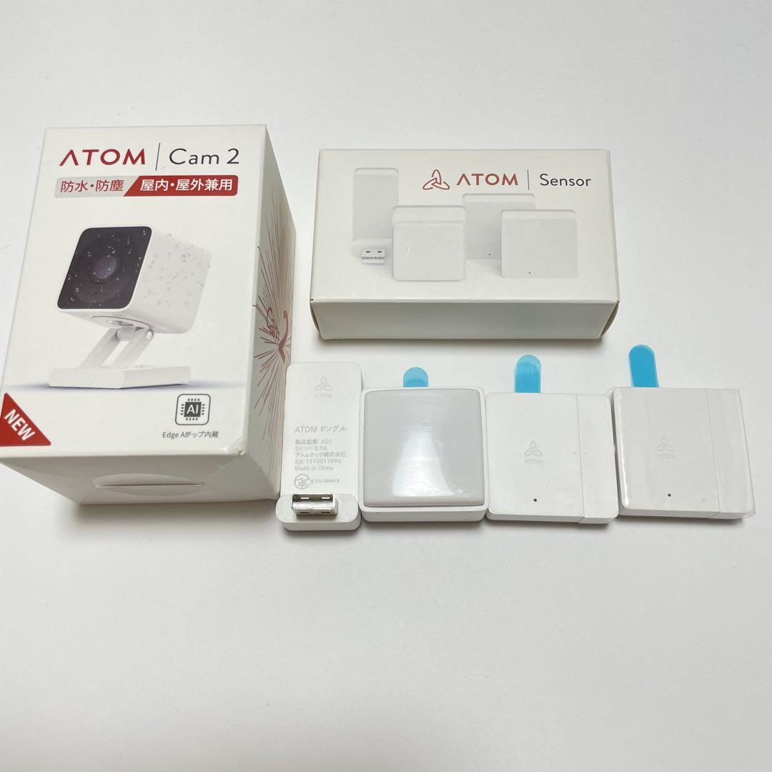 ATOM Cam 2 防水カメラ 手っ取り早い センサー付き