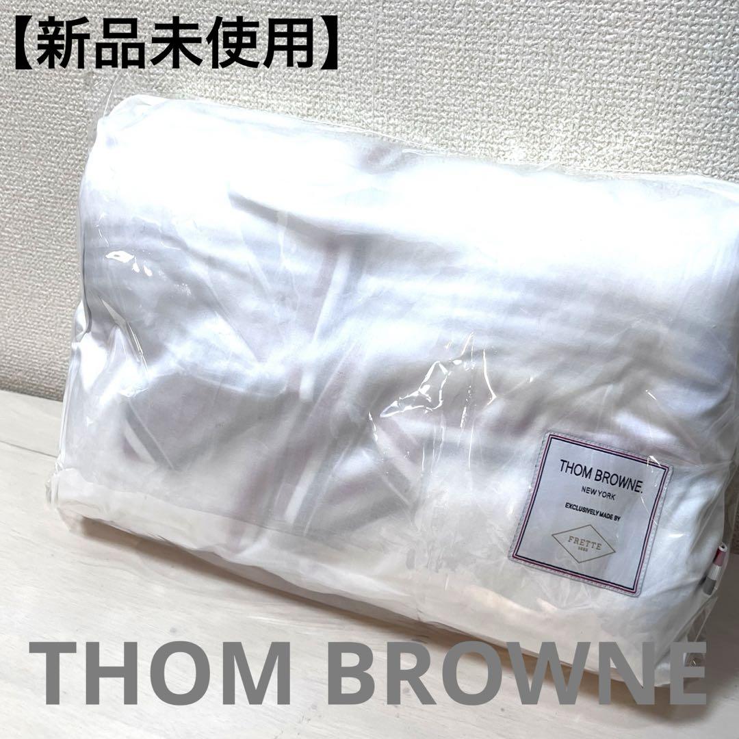 新品 THOM BROWNE 大判ホワイトタオル サウナ ビーチ ジム 売買されたオークション情報 落札价格 【au  payマーケット】の商品情報をアーカイブ公開