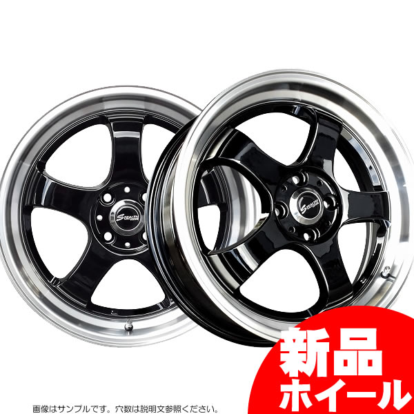 新品ホイール 4本セット商品】ステルスレーシング プログレス K36 16インチ 5.5J 4H-100