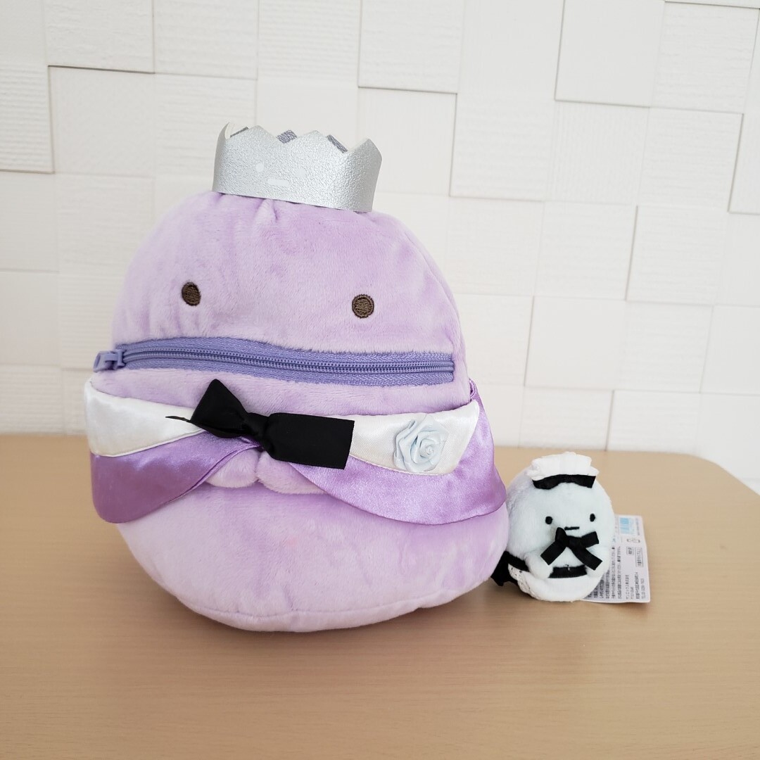 すみっコぐらし おばけ王＆タピオカ（メイド） てのりぬいぐるみ