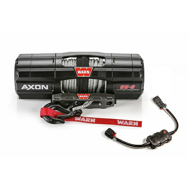 WARN ウインチ AXON 55-S [12V] おぞましい Powertsport Winch