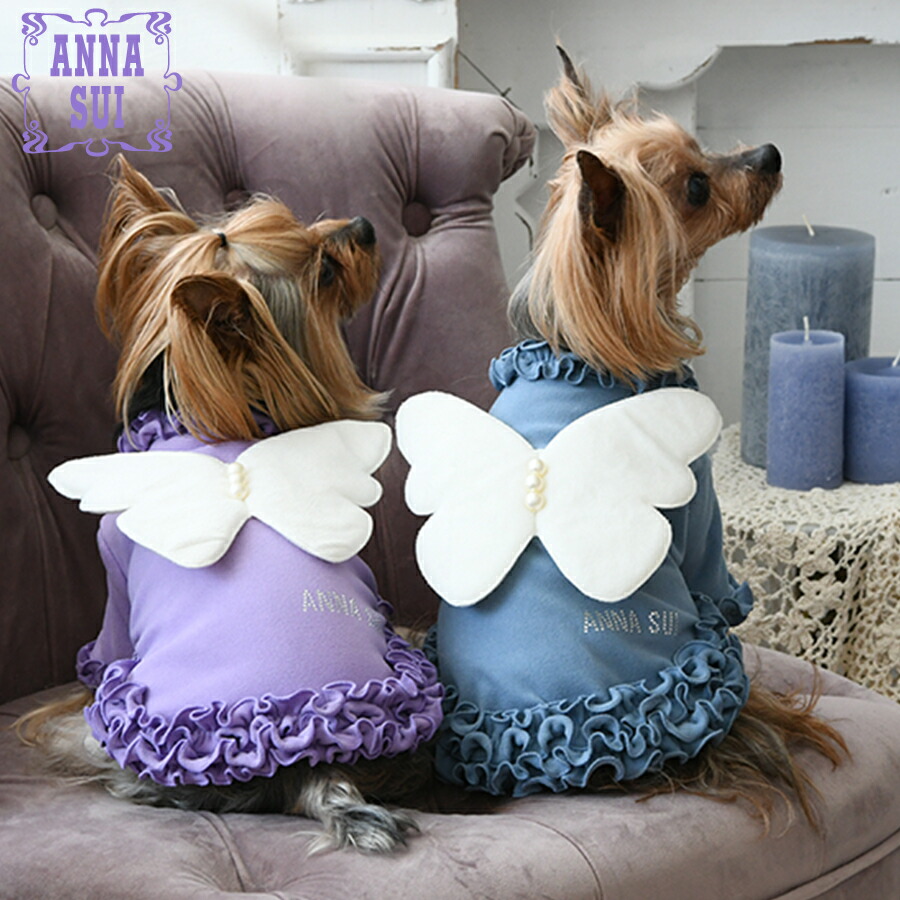 ANNA SUI アナスイ アナ スイ アナ・スイ 醜い バタフライＴシャツ | 犬服 ドッグウエア