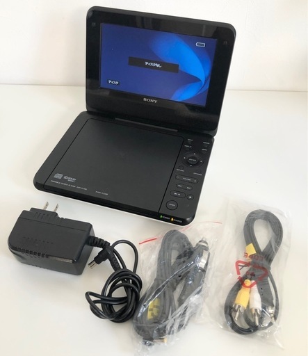 中古品】SONY ソニー 7V型 ポータブルDVDプレーヤー ホワイト DVP-FX780 WC 2012年製