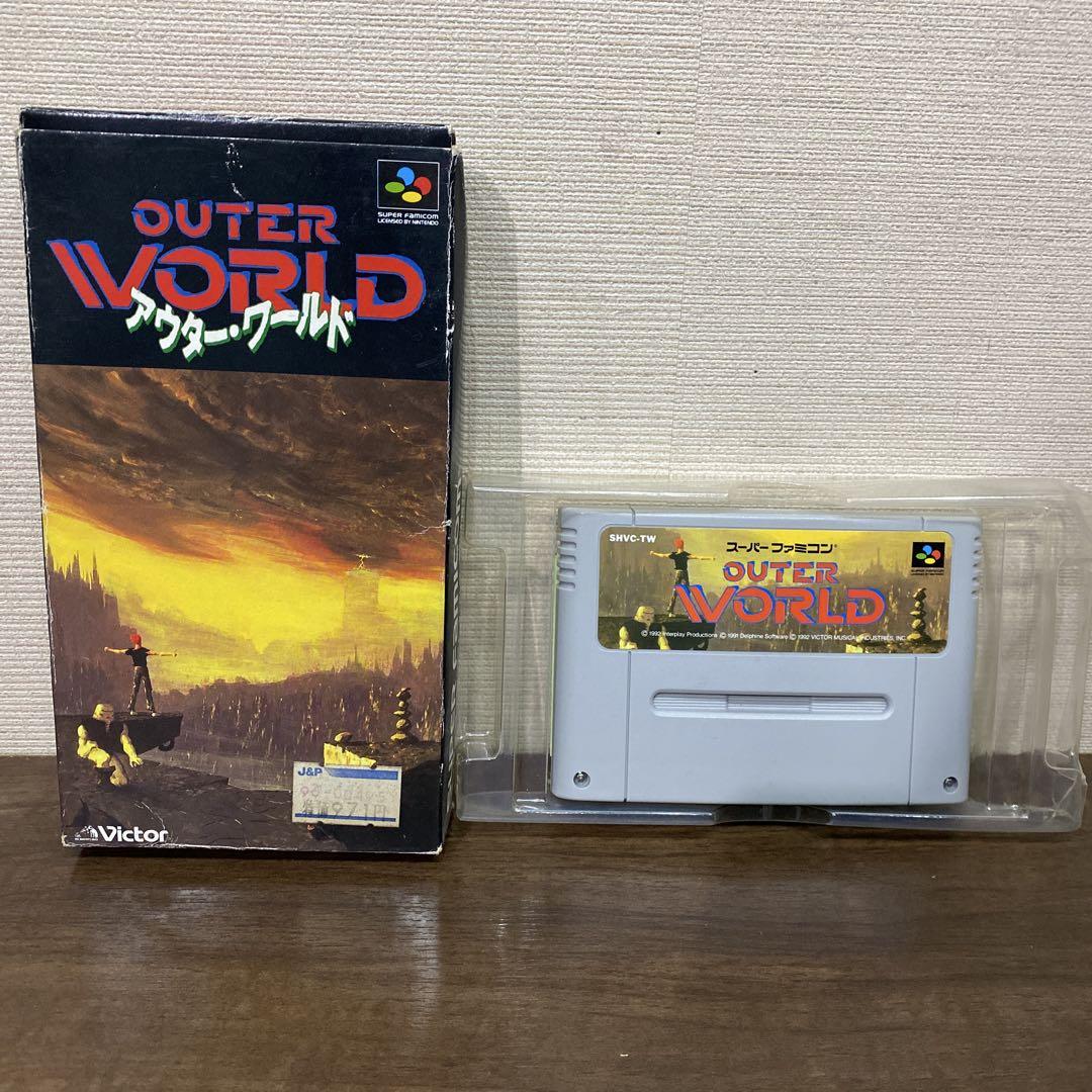 スーパーファミコン(SFC)「アウター・ワールド(OUTER WORLD