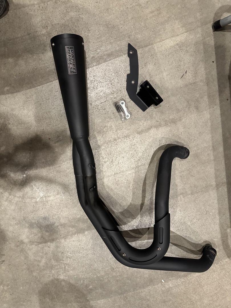 ハーレーダビットソン　M8ストリートボブFXBB バンスアンドハインズマフラー Hi-Output スリップオン（ファットボブ, ストリート