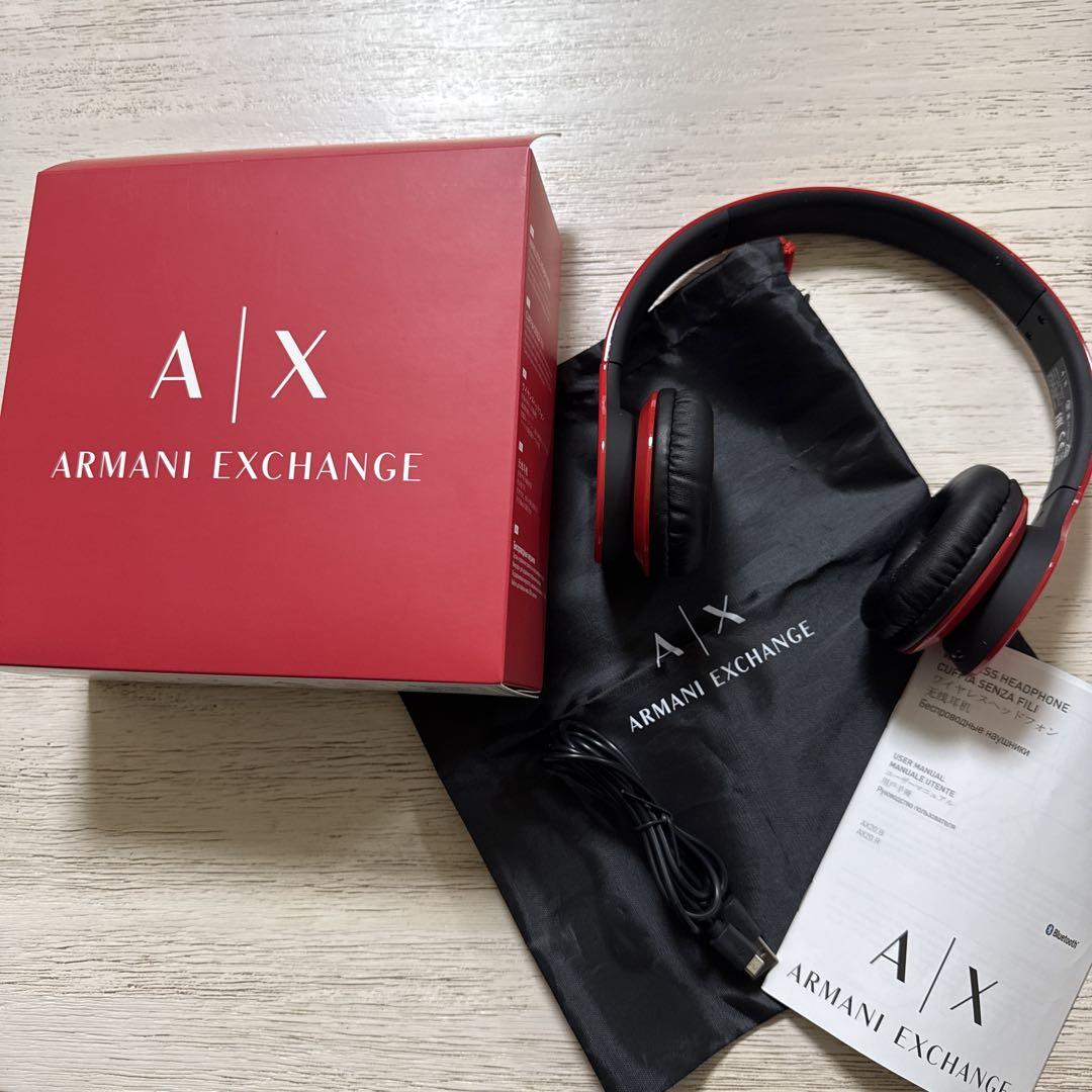 新品アルマーニ エクスチェンジA/X Bluetoothヘッドフォンワイヤレス 新品アルマーニ エクスチェンジA/X Bluetoothヘッドフォン