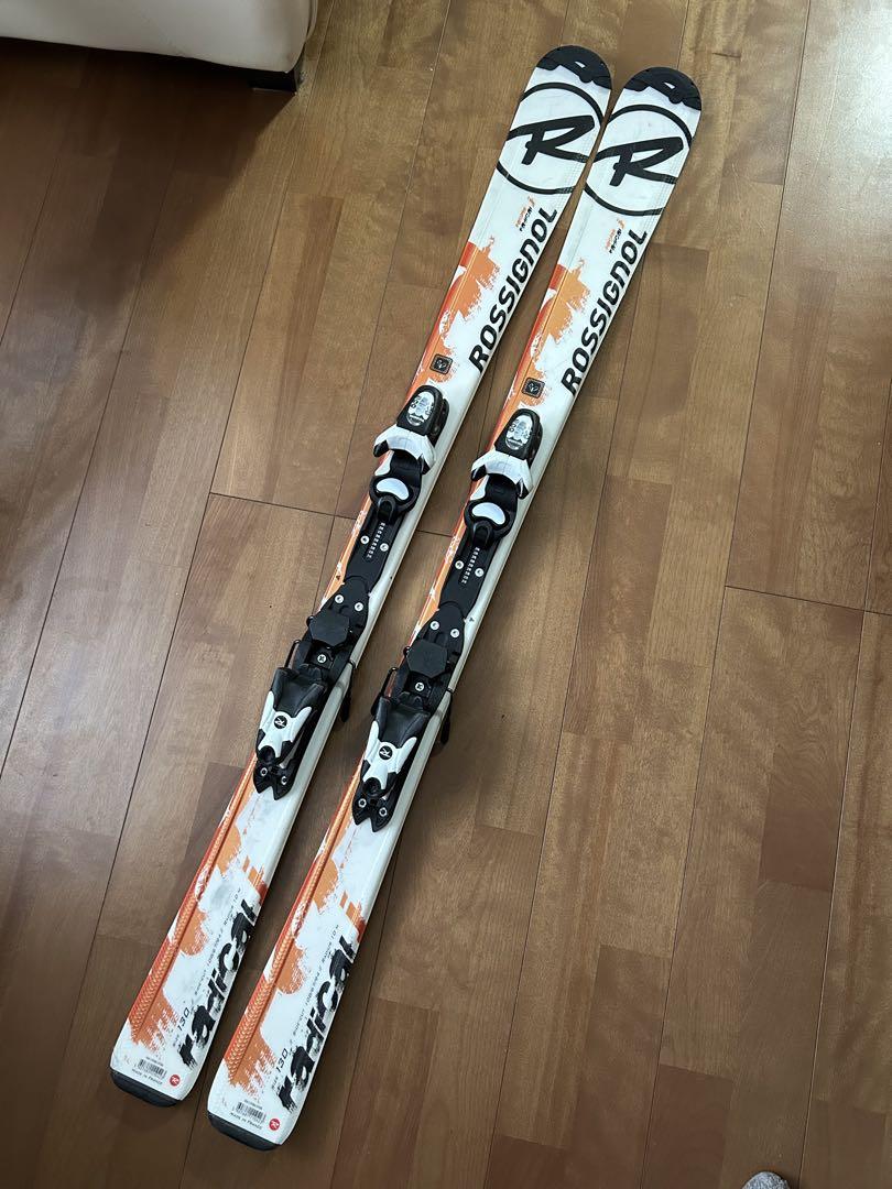 Rossignol Radical スキー 130cm ビンディング付　中古 Rossignol Radical スキー 130cm ビンディング付 中古 売買され
