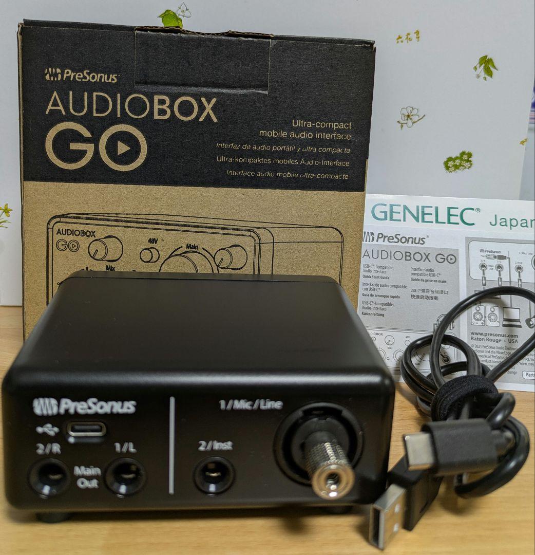 AudioBox GO 浅かっ オーディオインターフェース
