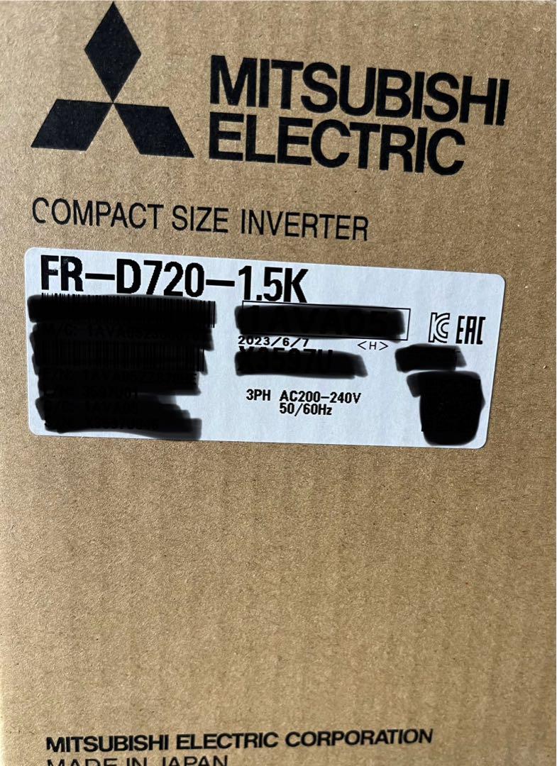 三菱電機 FR-D720-1.5K ひくく 三菱電機 FR-D720-1.5K ひくく