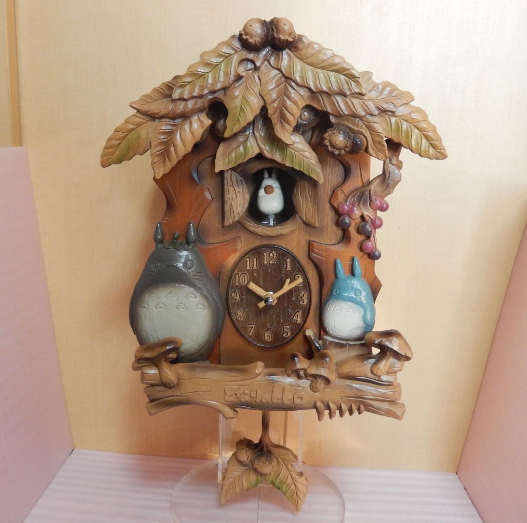 となりのトトロ クオーツ 掛け時計 振り子時計