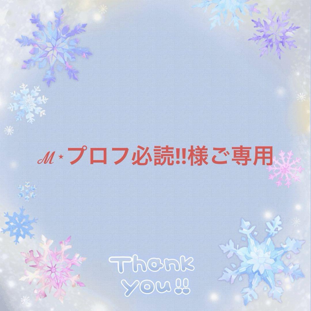 m＊プロフ必読様専用 閃い