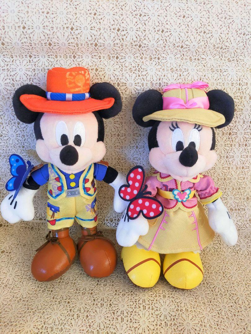 トレイル ミッキー ミニー ぬいぐるみバッジ ロストリバーデルタ TDS
