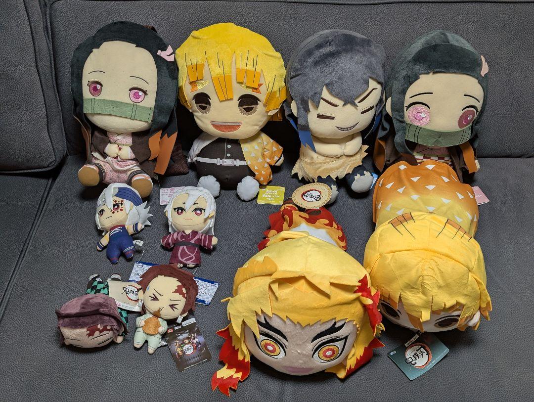 【鬼滅の刃】ぬいぐるみ☆10体セット 鬼滅の刃 ぽふっとぬいぐるみ 10体セット - メルカリ