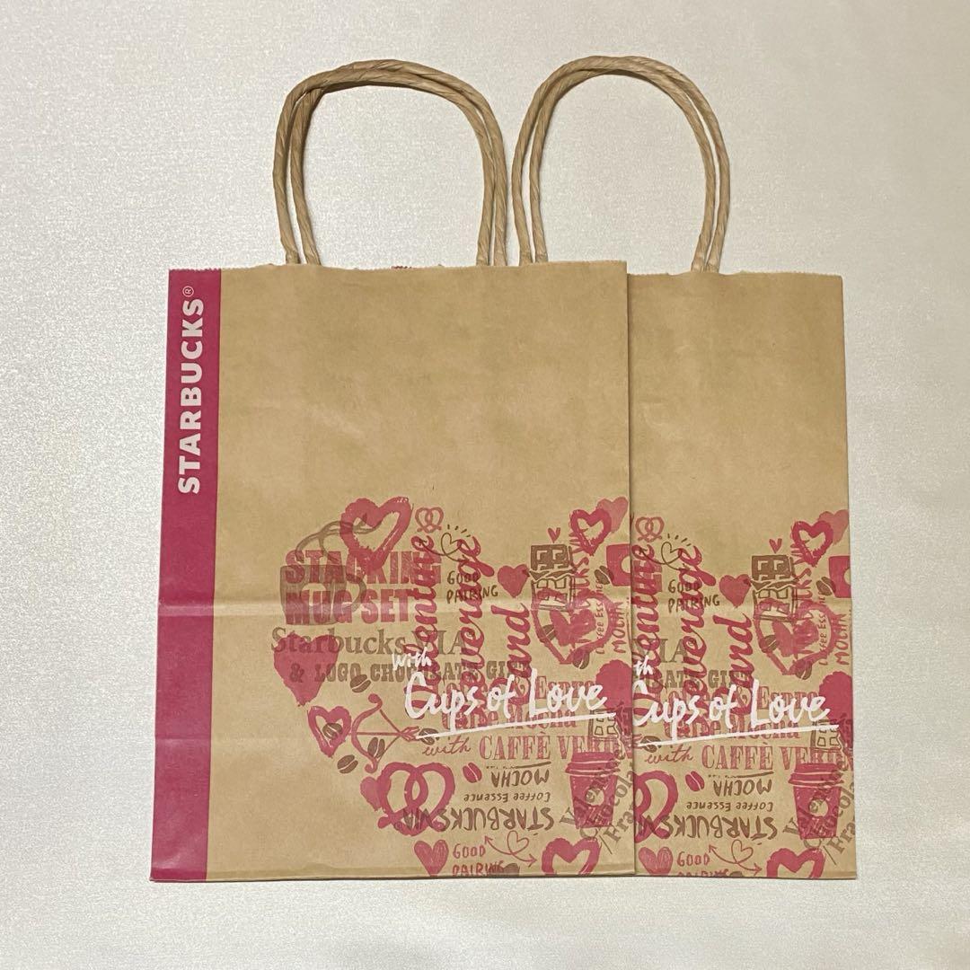 バレンタイン Starbucks ショッパー Heart ２枚 売買されたオークション情報 落札价格 【au  payマーケット】の商品情報をアーカイブ公開