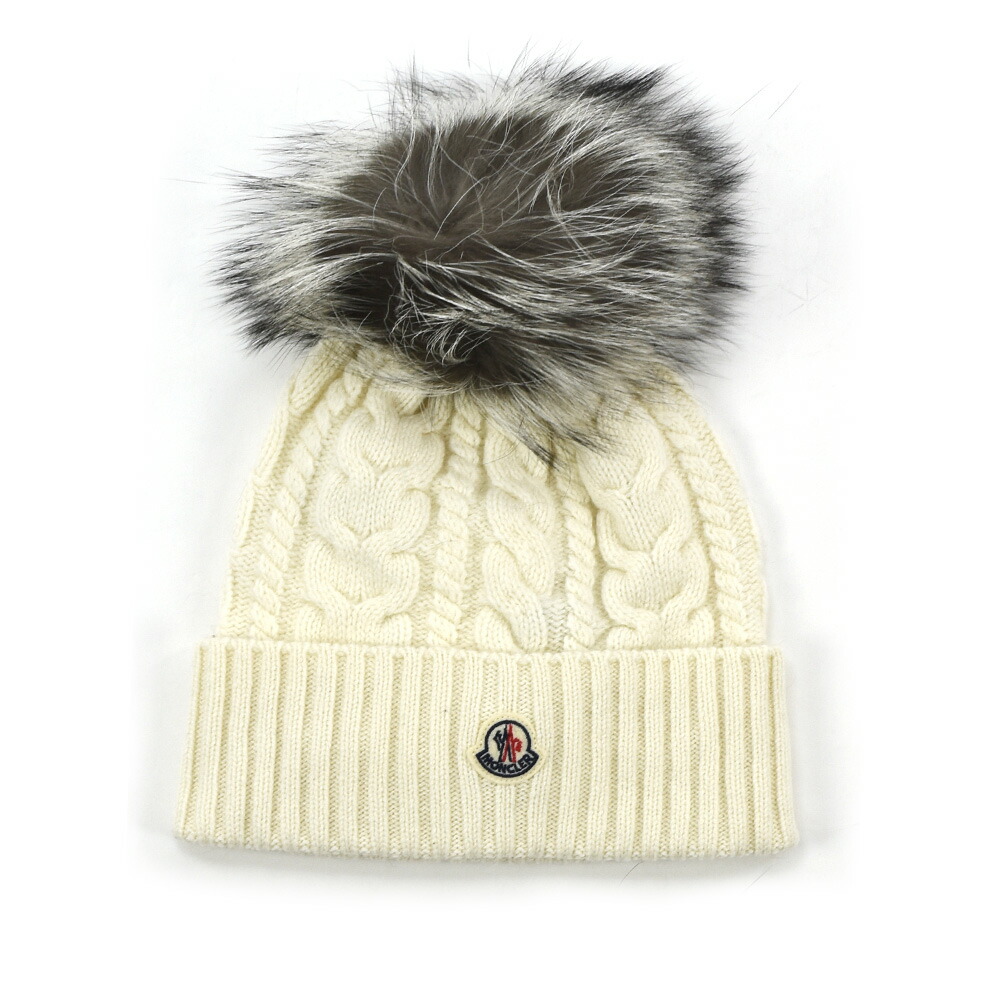 MONCLER モンクレール berretto cap ニット帽 ポンポン MONCLERモンクレールberretto capニット帽ポンポンL
