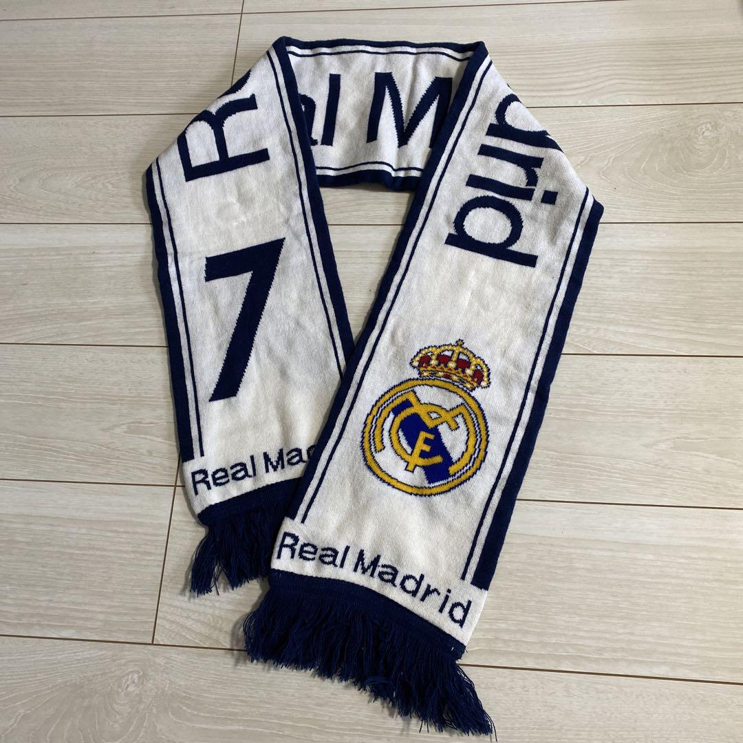 レアル・マドリード サッカーマフラー Real Madrid ユーロ 現地