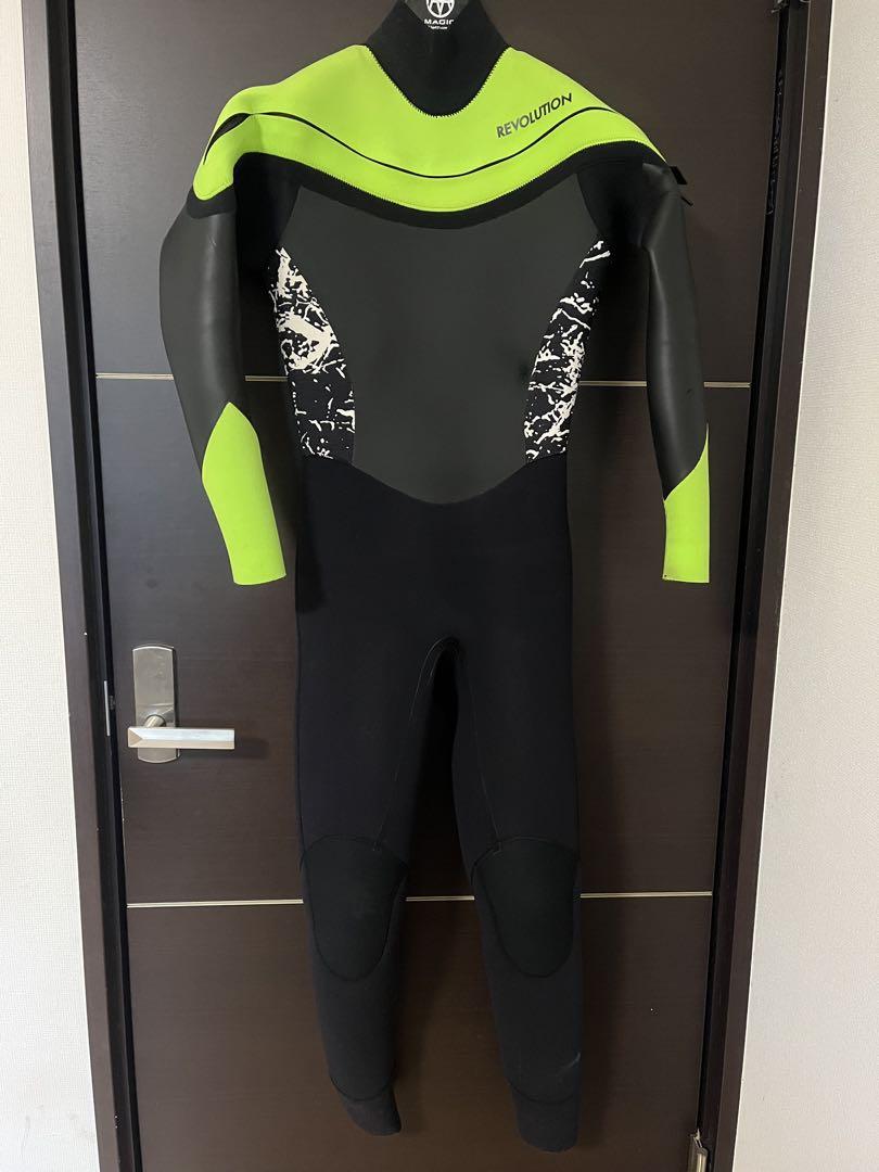 ウェットスーツ　フルスーツ　ブラック　ジャージ Luvsurf限定モデル】Cyber 3×2mmフルスーツFIVE NINTHS LIMITED
