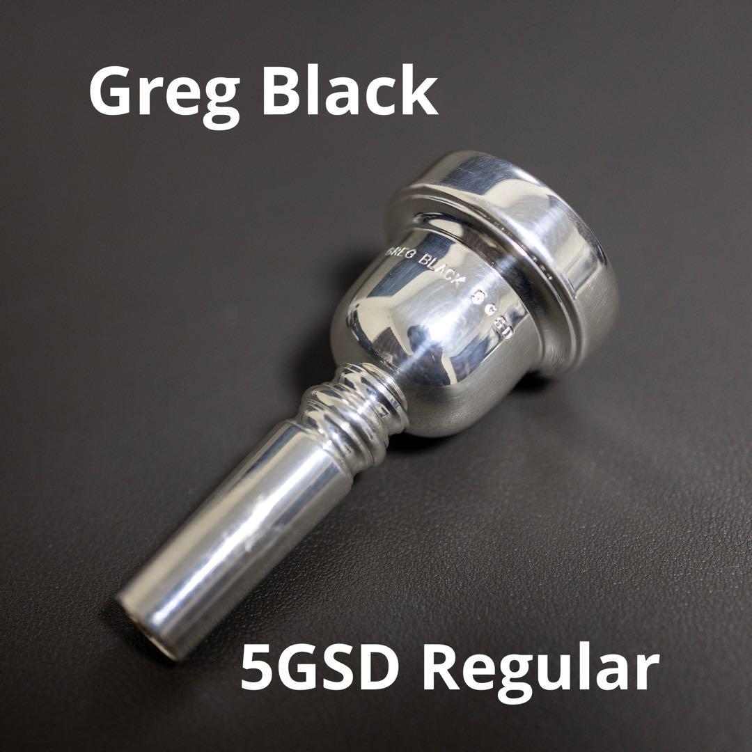 Greg Black 5GSD Lトロンボーンマウスピース