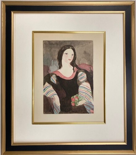 特価 ≪ マリー ローランサン ≫ オリジナルコロタイプ版画 CAMILLE Ⅳ 1937年 MARIE 苦い LAURENCIN  売買されたオークション情報 落札价格 【au payマーケット】の商品情報をアーカイブ公開